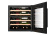 Weinkühlschrank Kitchen Built-in 60, Zwei Zonen, Schwarz - Vigneron