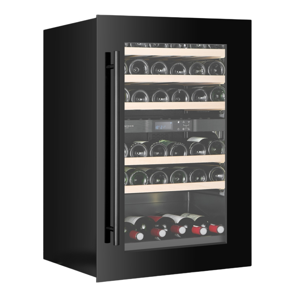 Weinkühlschrank Kitchen Built-in 90, Zwei Zonen, Schwarz - Vigneron in der Gruppe Küchengeräte / Kühlen & Einfrieren / Weinkühlschränke bei The Kitchen Lab (2140-35584)