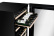 Weinkühlschrank Kitchen Built-in 90, Zwei Zonen, Schwarz - Vigneron
