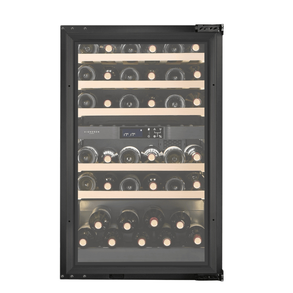 Weinkühlschrank Kitchen Integrated 90, Zwei Zonen - Vigneron in der Gruppe Küchengeräte / Kühlen & Einfrieren / Weinkühlschränke bei The Kitchen Lab (2140-35593)