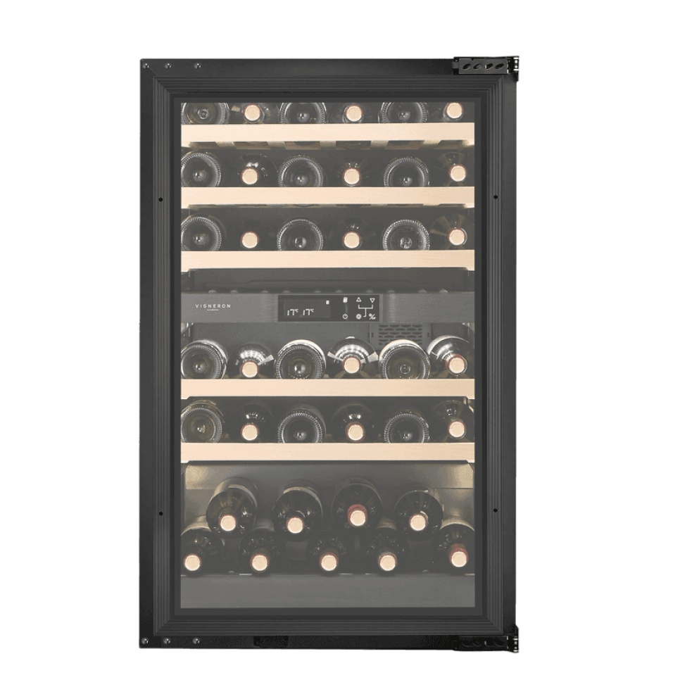 Weinkühlschrank Kitchen Integrated 90, Zwei Zonen - Vigneron in der Gruppe Küchengeräte / Kühlen & Einfrieren / Weinkühlschränke bei The Kitchen Lab (2140-35593)