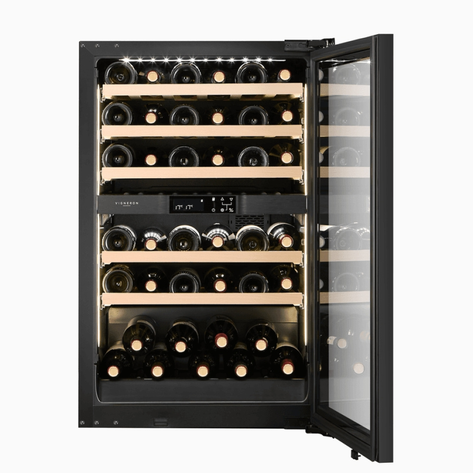 Weinkühlschrank Kitchen Integrated 90, Zwei Zonen - Vigneron