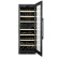 Weinkühlschrank Storage 170, Zwei Zonen, Schwarz - Vigneron