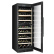 Weinkühlschrank Storage 170, Zwei Zonen, Schwarz - Vigneron