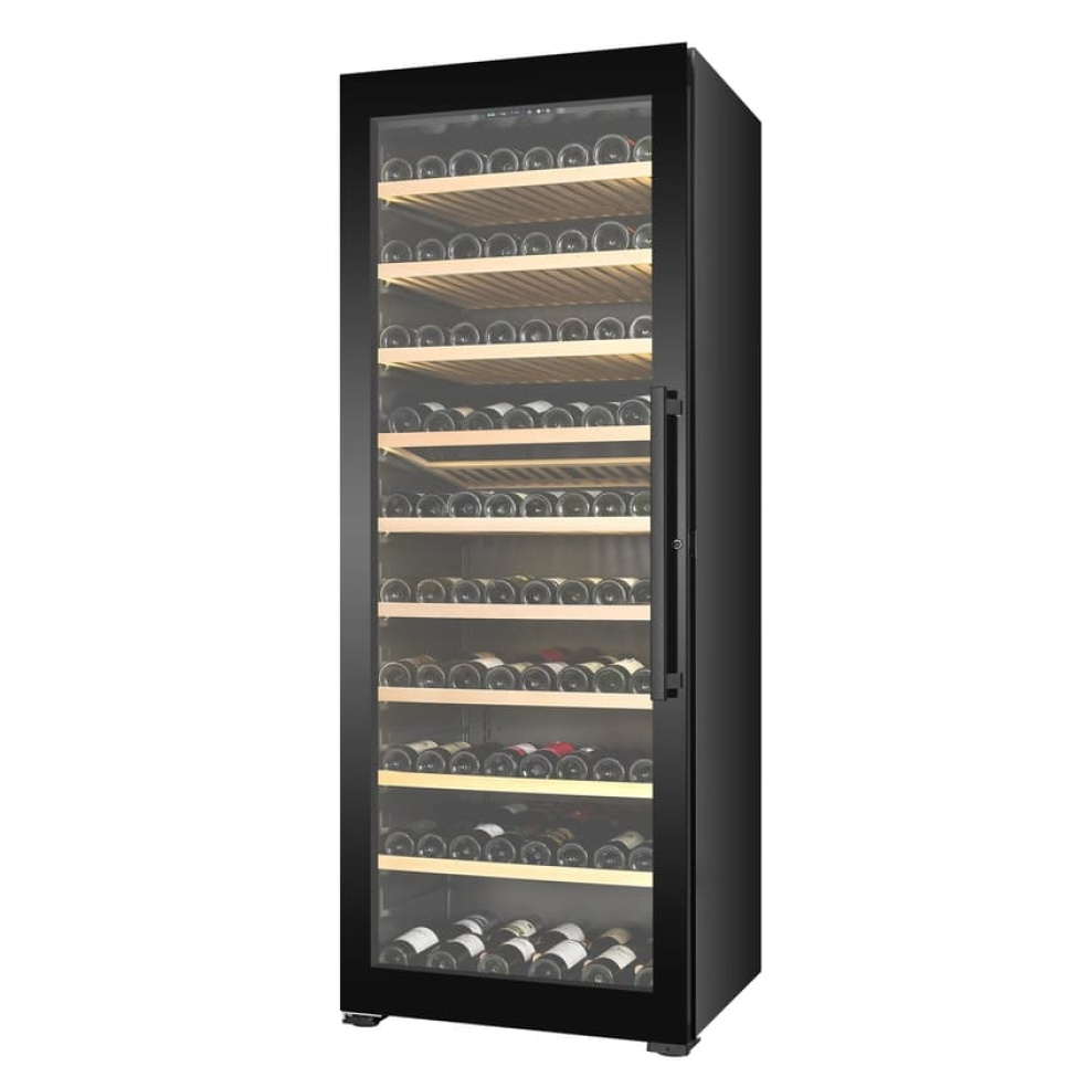 Weinkühlschrank Storage 200, Eine Zone, Schwarz, Links - Vigneron