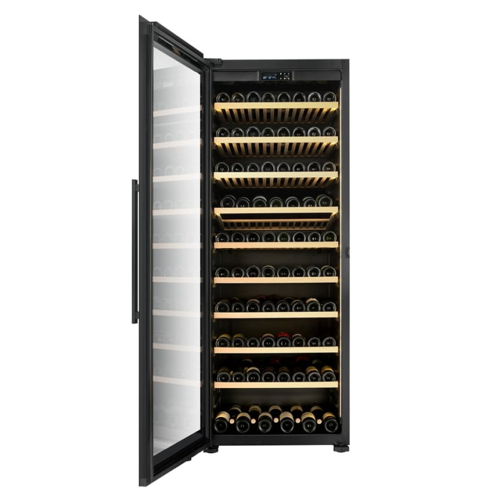 Weinkühlschrank Storage 200, Eine Zone, Schwarz, Links - Vigneron