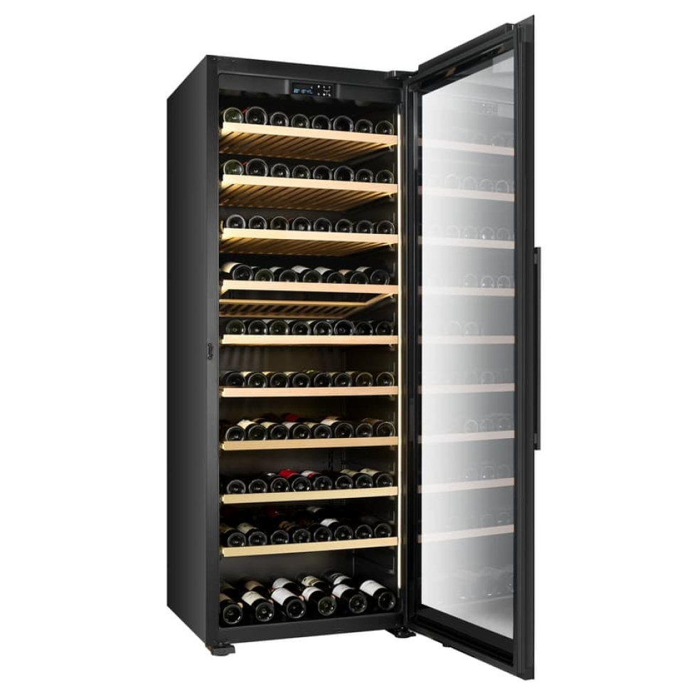 Weinkühlschrank Storage 200, Eine Zone, Schwarz, Rechts - Vigneron
