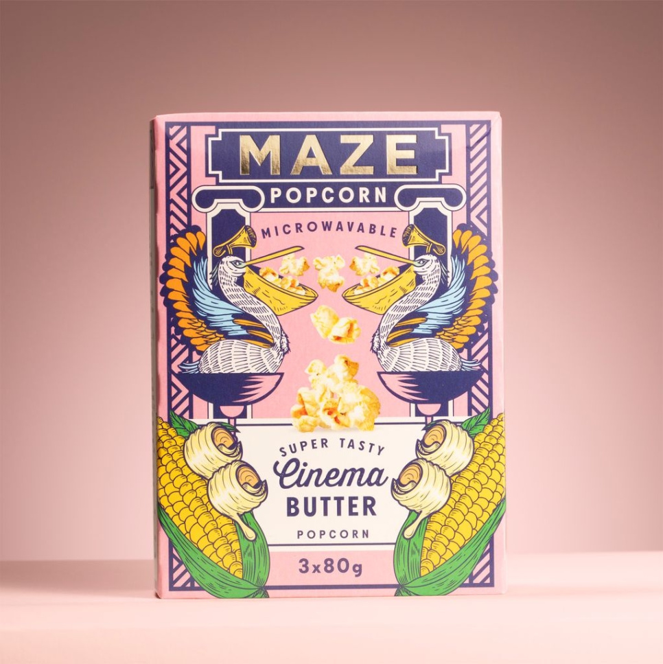 Popcorn 3x80 g - Maze in der Gruppe Kochen / Kolonial bei The Kitchen Lab (2155-33444)