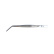 Pinzette mit Winkel, 20cm, silber - The Kitchen Lab