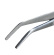 Pinzette, abgewinkelt, 14 cm, Silber - The Kitchen Lab