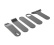 Barwerkzeug-Set, Style Line, Schwarz - Microplane