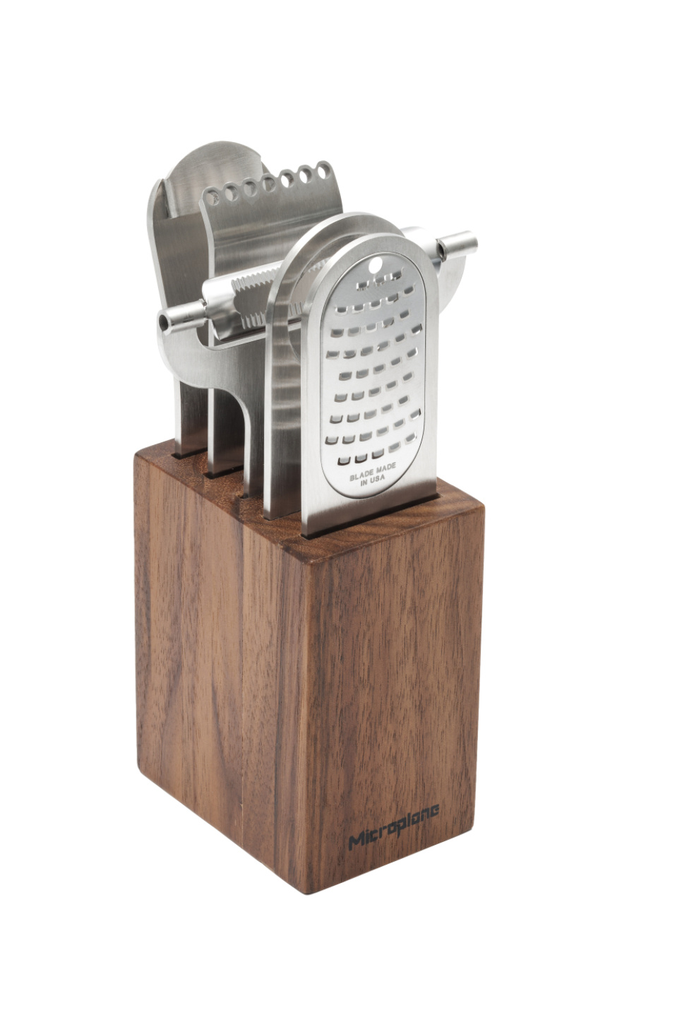 Barwerkzeug-Set, Style Line, Walnuss - Microplane in der Gruppe Bar & Wein / Bar-Ausstattung / Andere Bar-Ausstattung bei The Kitchen Lab (2181-35537)