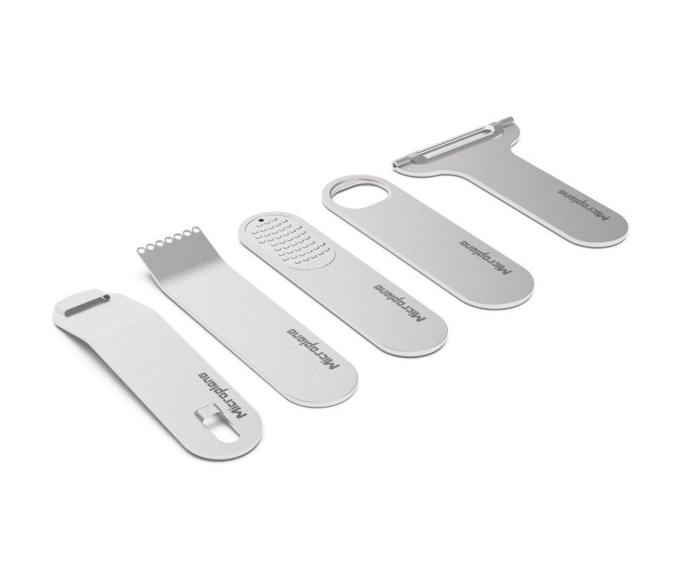 Barwerkzeug-Set, Style Line, Walnuss - Microplane