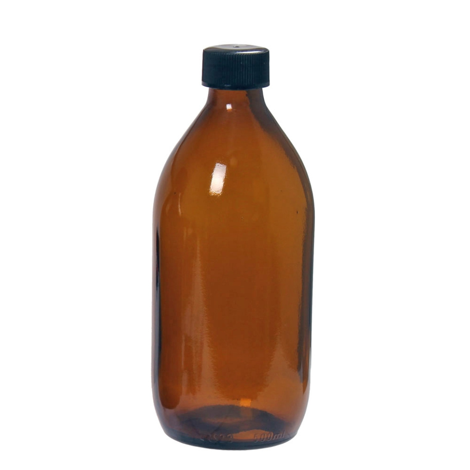 Braunglasflasche mit Schraubverschluss, 500 ml in der Gruppe Kochen / Küchenutensilien / Flaschen & Einweckgläser bei The Kitchen Lab (2182-29003)