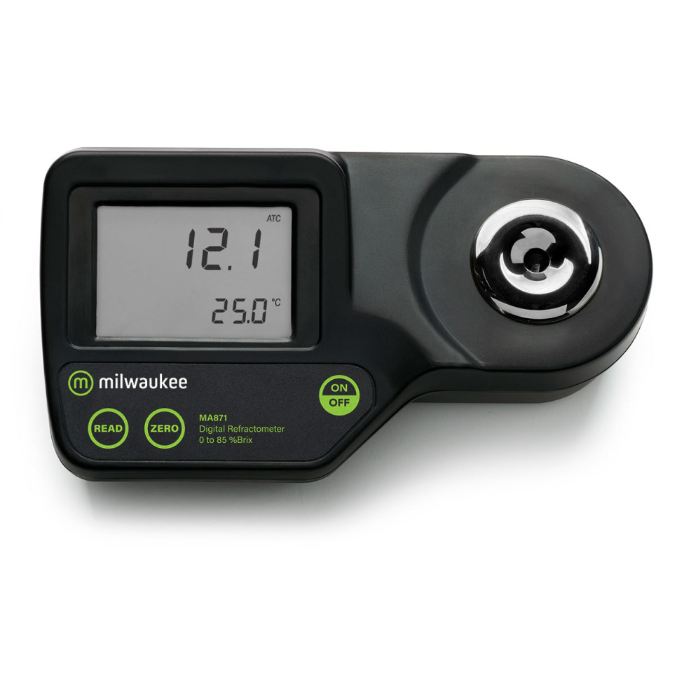 Refraktometer / Zuckermessgerät 0-85 % BRIX - Milwaukee in der Gruppe Kochen / Molekularküche / Equipment für die Molekularküche bei The Kitchen Lab (2182-31616)