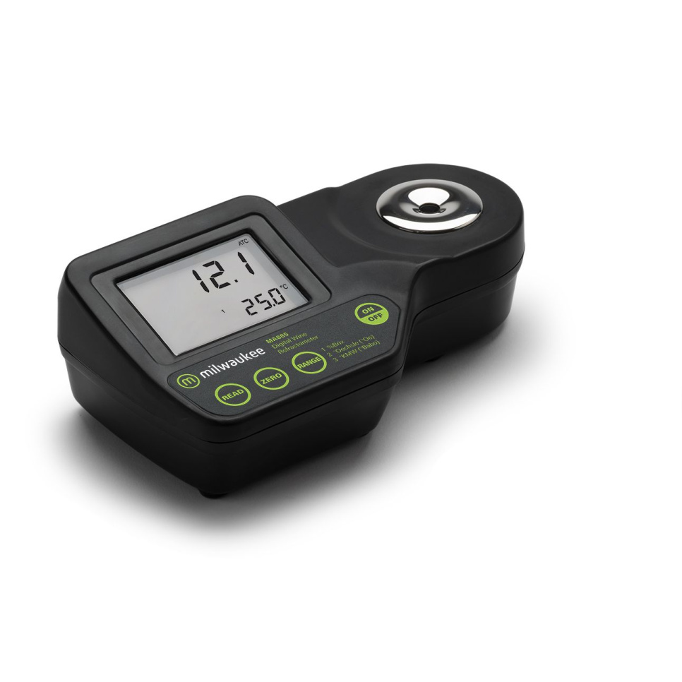 Refraktometer / Zuckermessgerät 0-50% BRIX - Milwaukee in der Gruppe Kochen / Molekularküche / Equipment für die Molekularküche bei The Kitchen Lab (2182-31872)