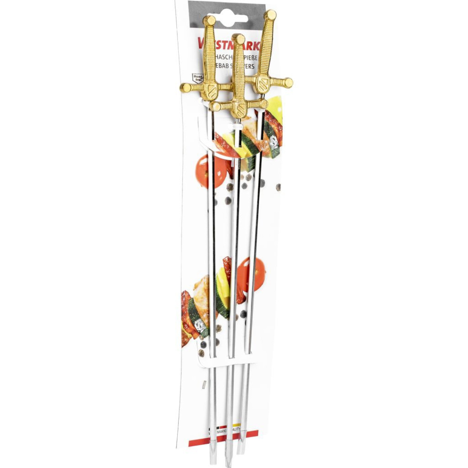 Schaschlikspieß-Schwert, 32 cm, 3er-Pack - Westmark