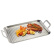 Gelochte Grillplatte aus Edelstahl, 43,5 x 25,5 cm - Westmark