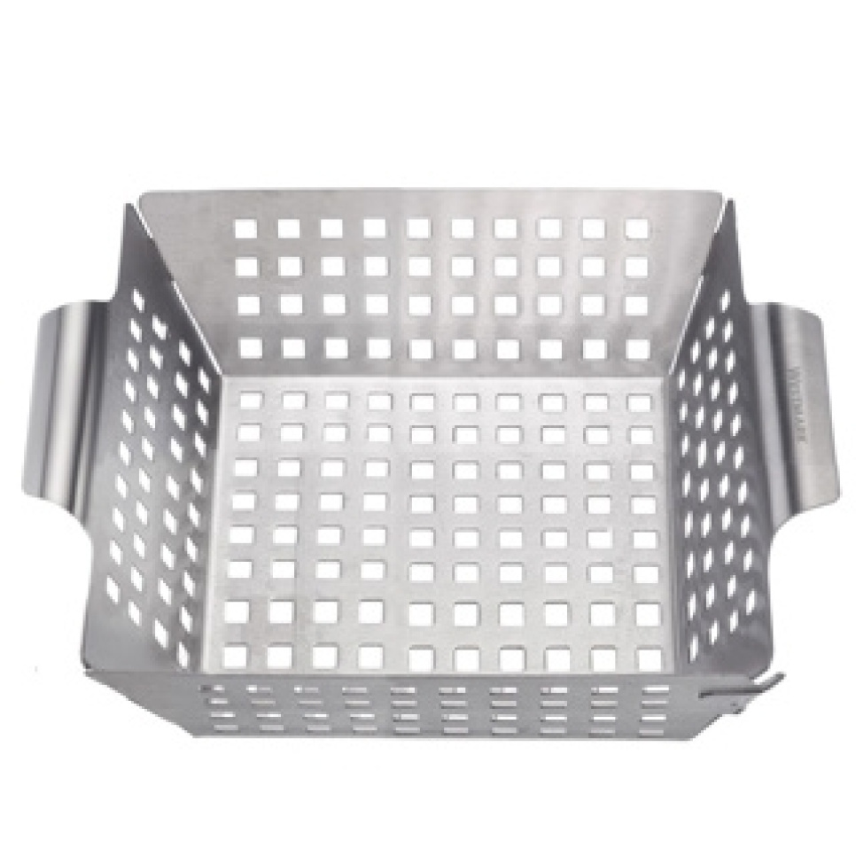 Perforierter Edelstahl-Grillkorb, 21,5 x 26,5 cm - Westmark in der Gruppe Grills, Herde & Öfen / Grillzubehör / Barbeque-Grills bei The Kitchen Lab (2190-32121)