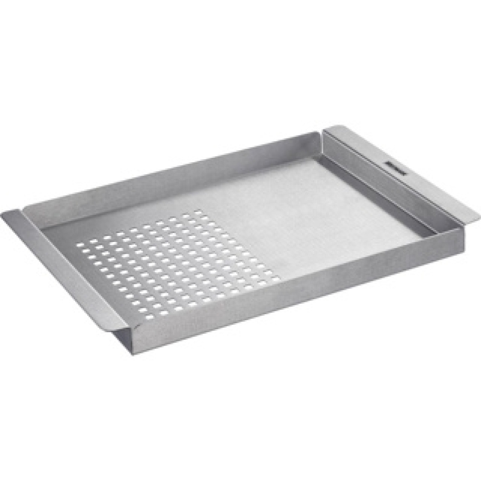 Edelstahl Grillplatte 2 in 1, 34 x 23 cm - Westmark in der Gruppe Grills, Herde & Öfen / Grillzubehör / Barbeque-Grills bei The Kitchen Lab (2190-32123)