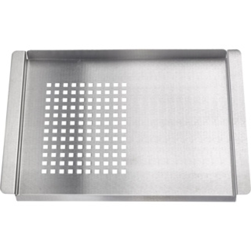 Edelstahl Grillplatte 2 in 1, 34 x 23 cm - Westmark