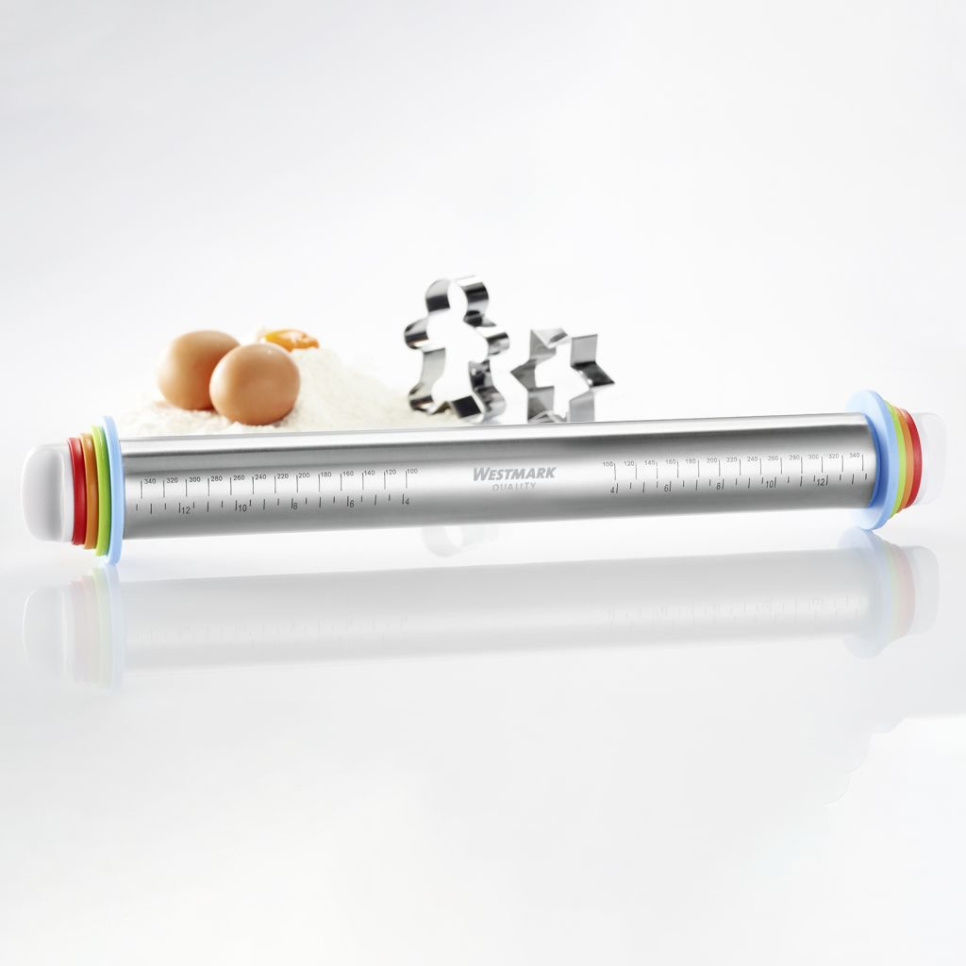 Nudelholz mit vier Abstandshaltern - Westmark