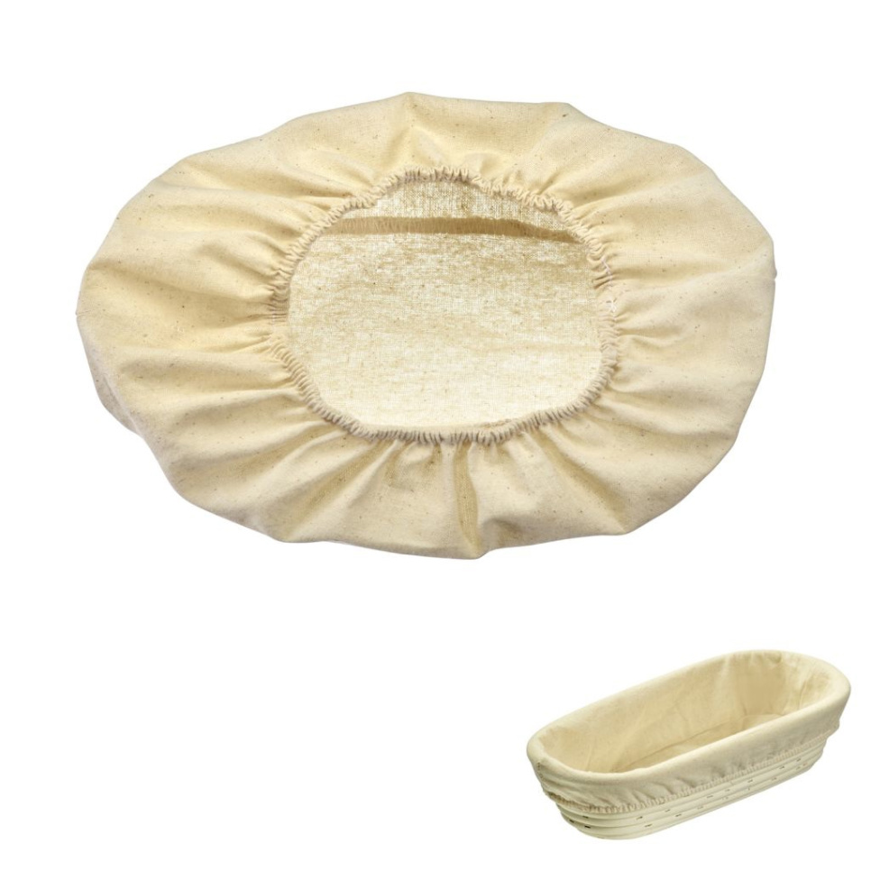 Baumwolltuch für länglichen Gärkorb, 750 - 1000 g - Westmark