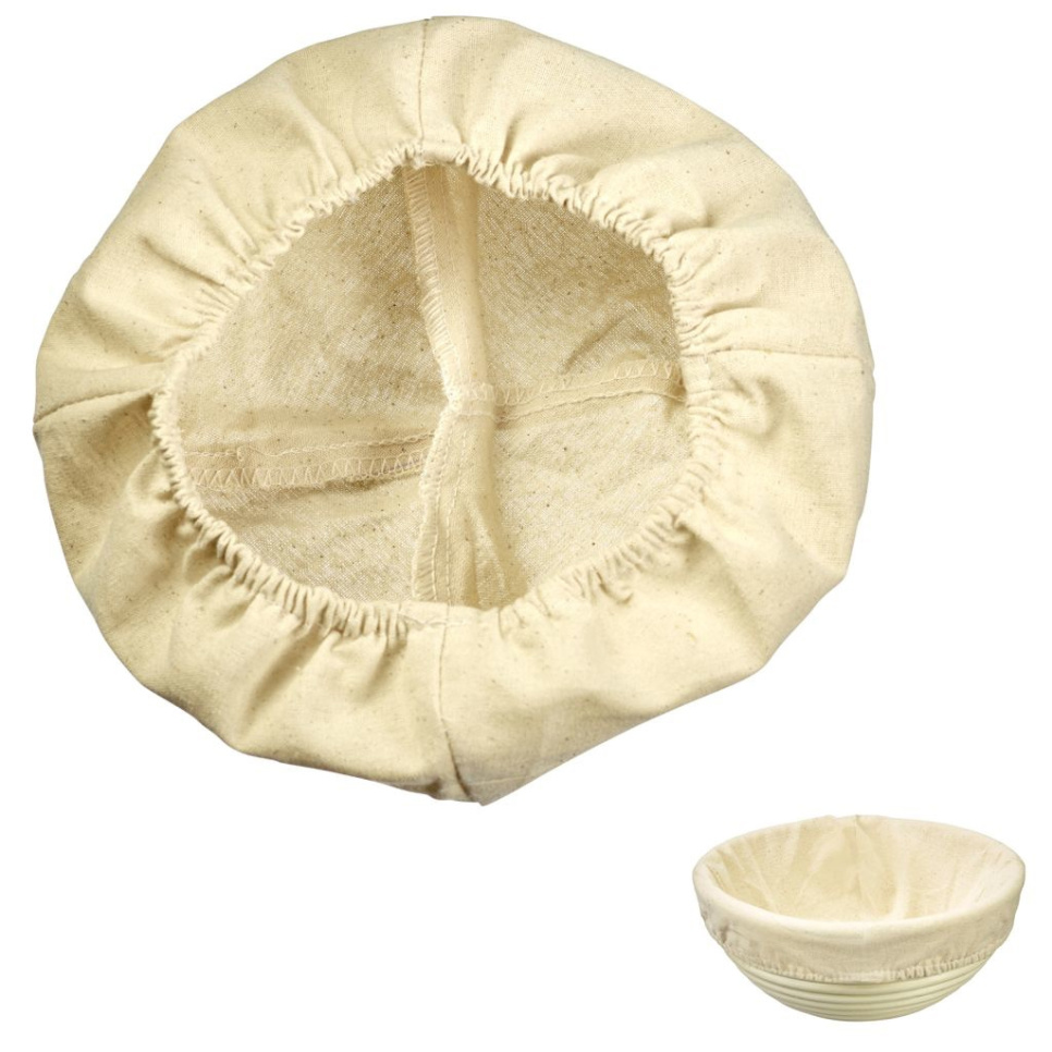 Baumwolltuch für runden Gärkorb, 1500 - 2000 g - Westmark