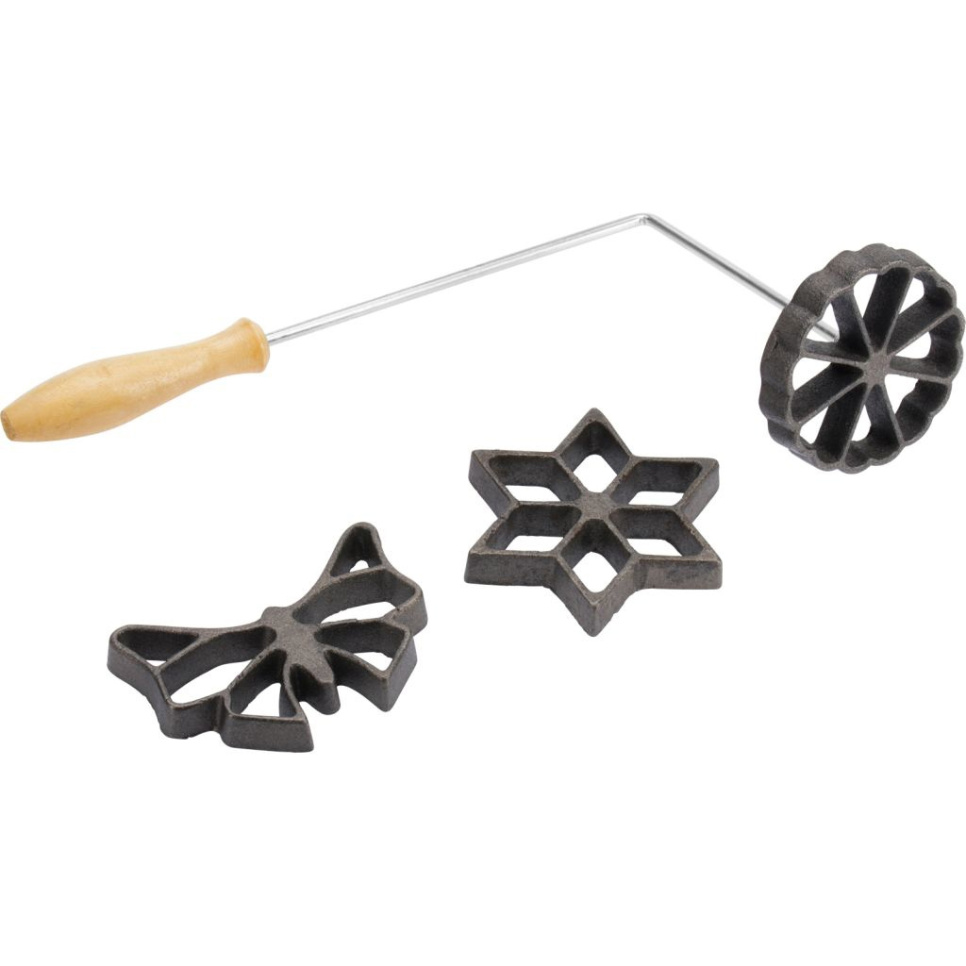 Straußeneisen mit drei Figuren - Westmark in der Gruppe Backen / Backformen / Kuchenformen bei The Kitchen Lab (2190-32174)