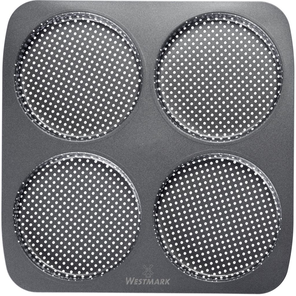 Perforierte Backform für Hamburgerbrötchen, antihaftbeschichtet - Westmark