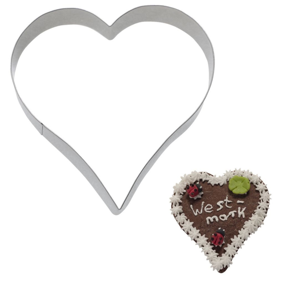 Lebkuchenform, Herz, 12 cm - Westmark