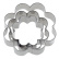 Lebkuchenform, Blume, 4, 5 und 6 cm, 3er-Pack - Westmark
