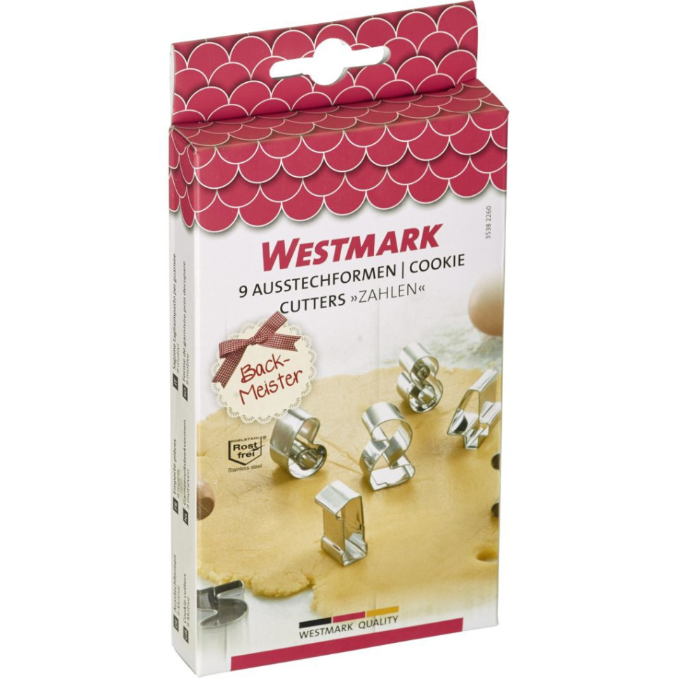 Lebkuchenform, Ziffern 0-9 - Westmark