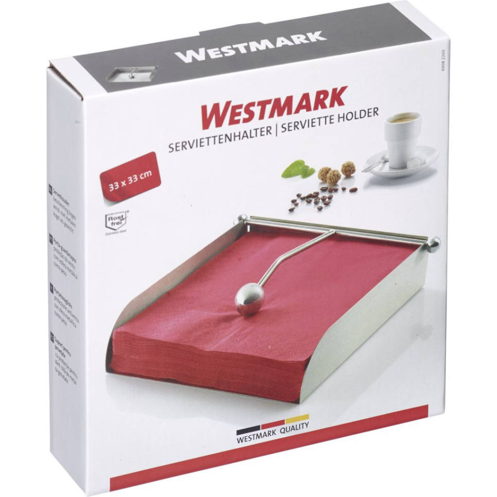 Serviettenhalter aus Edelstahl - Westmark