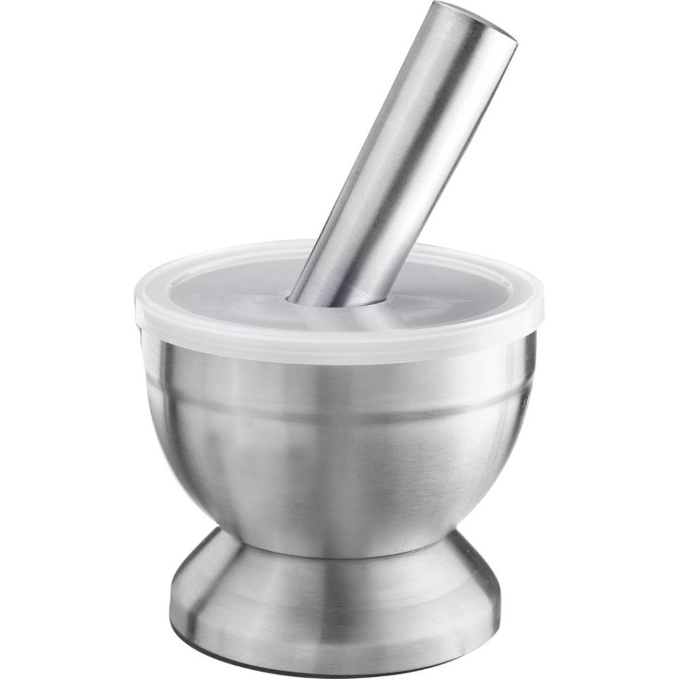 Edelstahlmörser mit Spritzschutz, 10 cm - Westmark in der Gruppe Kochen / Küchenutensilien / Mörser bei The Kitchen Lab (2190-32281)