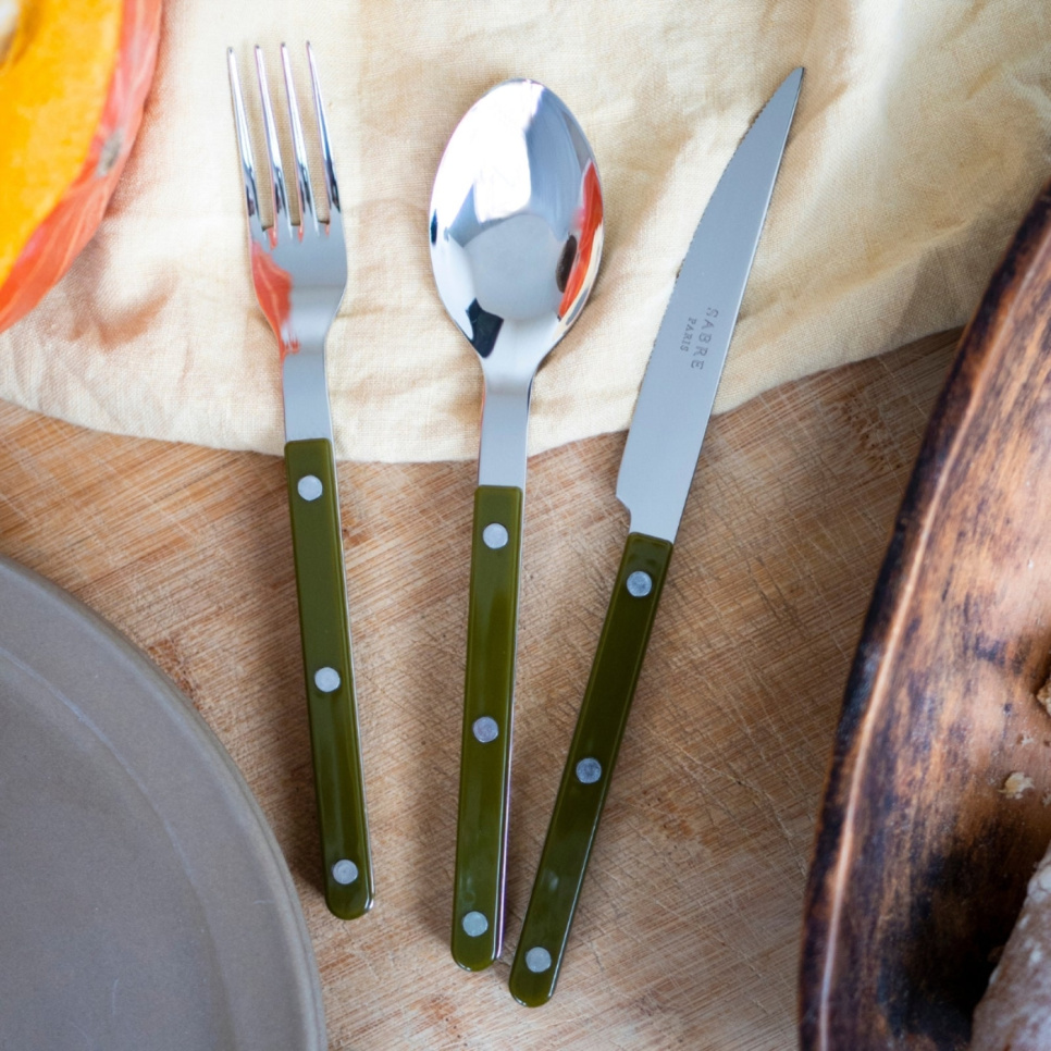 Tortenheber, Bistrot Pearly, Green fern - Sabre Paris