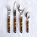 Bestecksatz, 24 Teile, Bistrot Tortoise - Sabre Paris