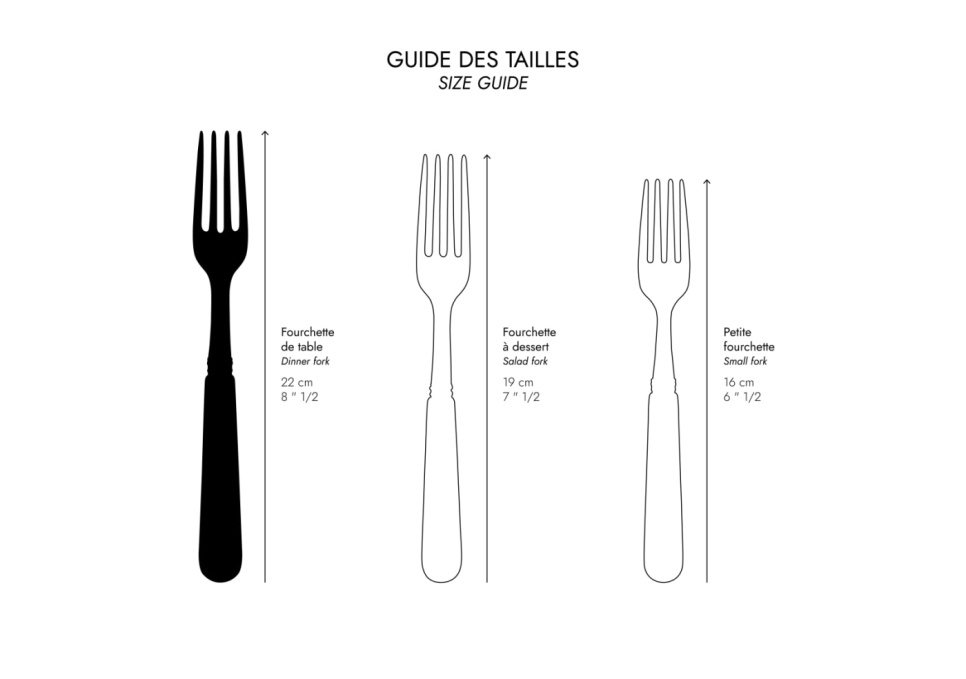 Essgabel, Bistrot Teak - Sabre Paris