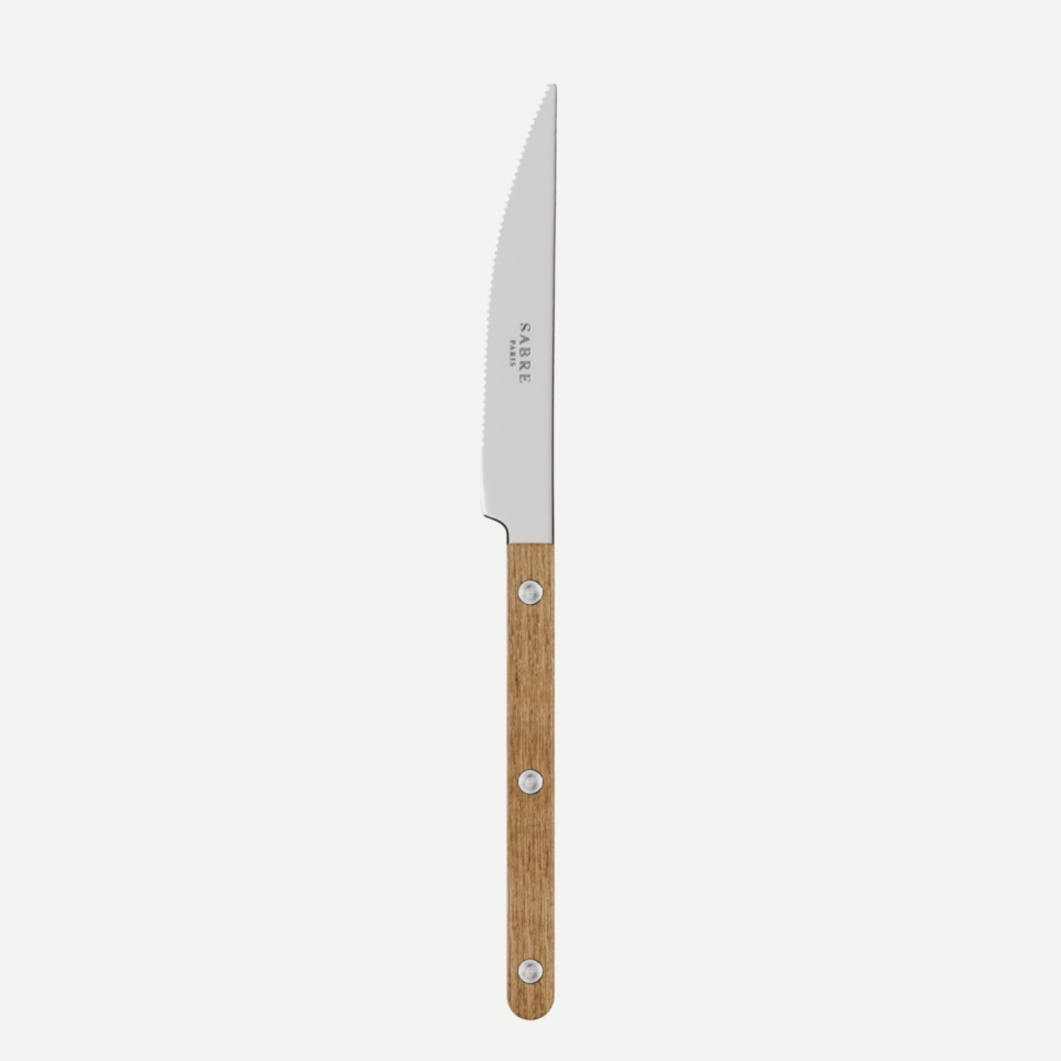 Tafelmesser, Bistrot Teak - Sabre Paris in der Gruppe Tischgedeck / Besteck / Messer bei The Kitchen Lab (2195-33261)