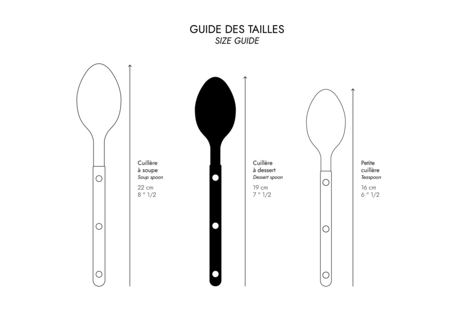 Dessertlöffel, Bistrot Teak - Sabre Paris