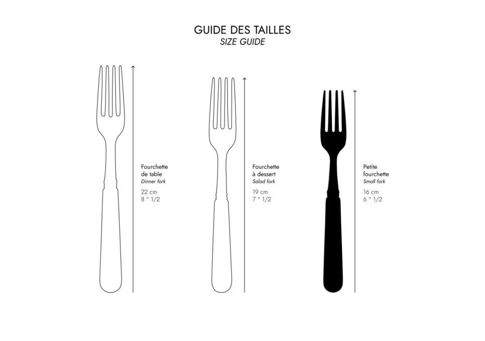 Kuchengabel, Bistrot Teak - Sabre Paris