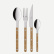 Besteckset, 4-teilig, Bistrot Teak - Sabre Paris