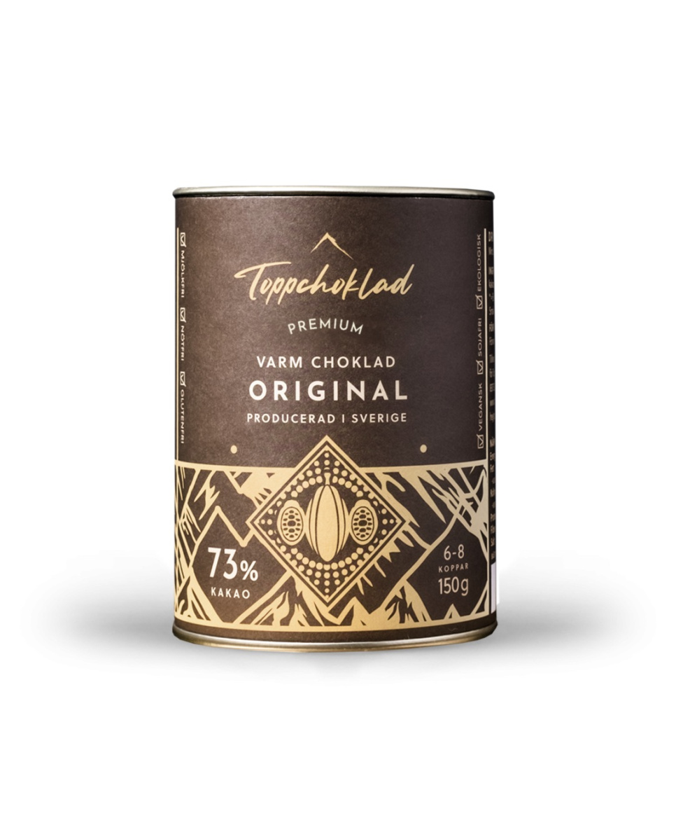 Powder for hot chocolate, Original, 150g - Toppchoklad in der Gruppe Kochen / Kolonial bei The Kitchen Lab (2214-32986)