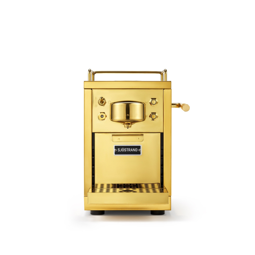 Kapselmaschine, Die Original Espresso-Kapselmaschine, Messing - Sjöstrand