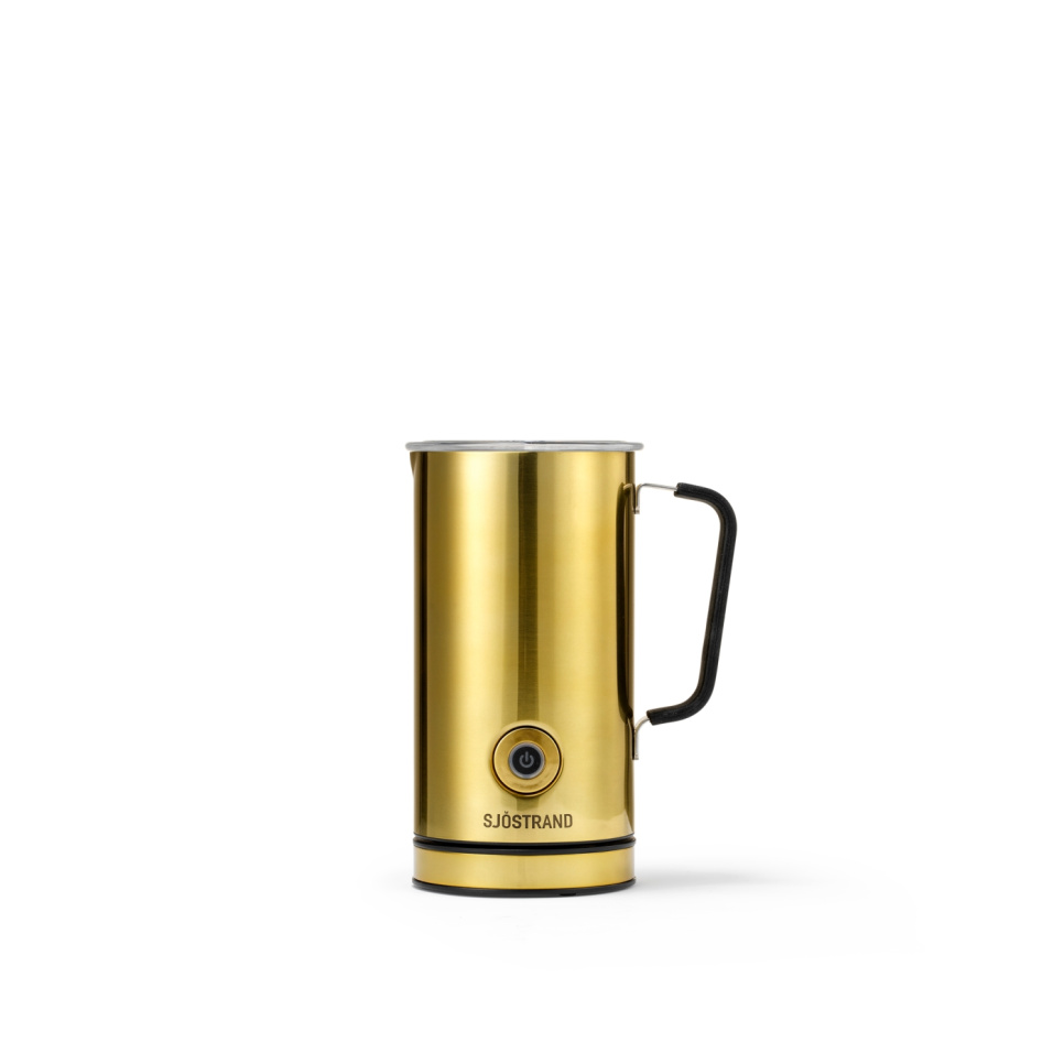 Milchaufschäumer, Messing - Sjöstrand in der Gruppe Tee & Kaffee / Kaffeezubehör / Milchschäumer bei The Kitchen Lab (2237-31699)