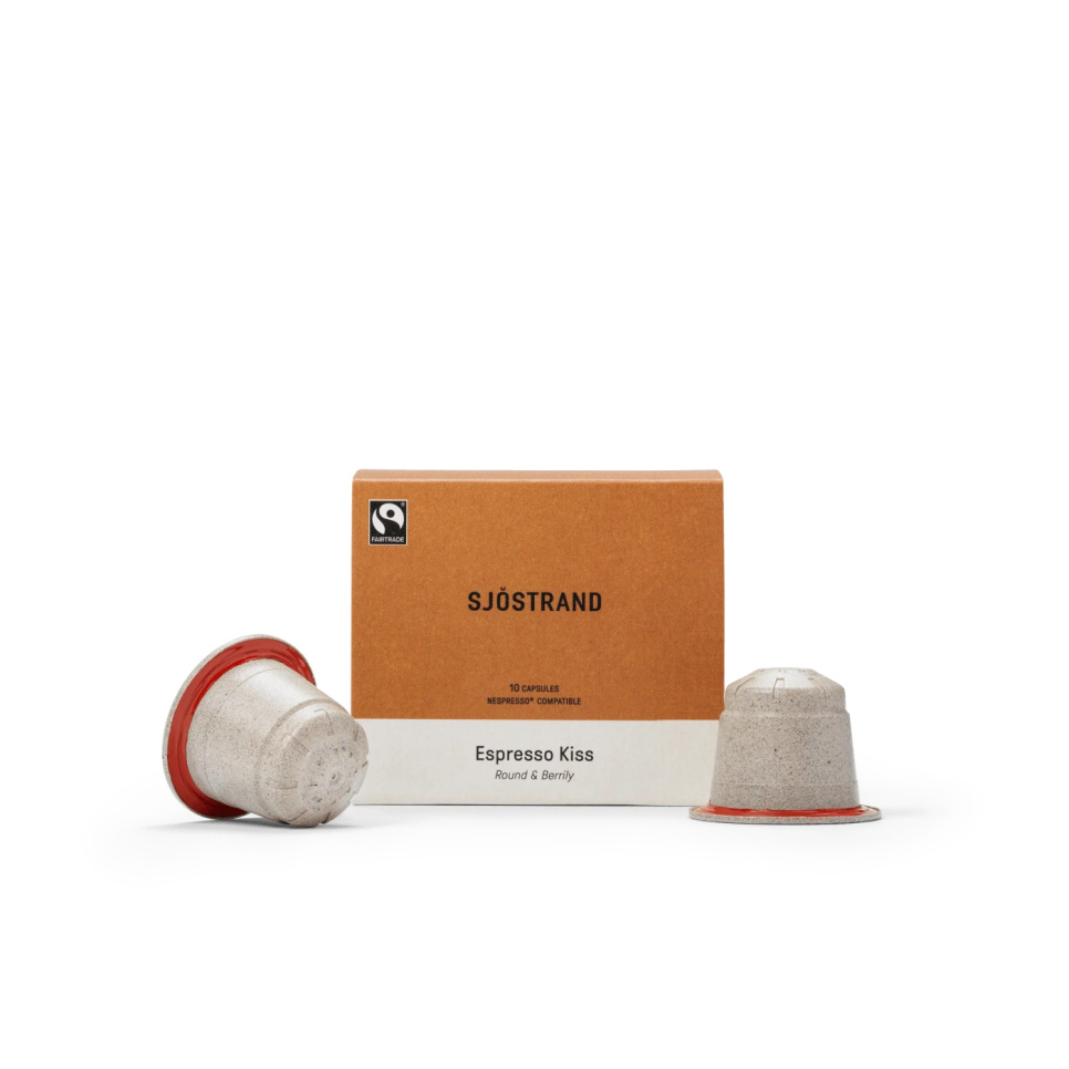Kaffeekapseln, Espresso Kiss, 10er-Pack - Sjöstrand in der Gruppe Tee & Kaffee / Kaffeebohnen bei The Kitchen Lab (2237-31702)