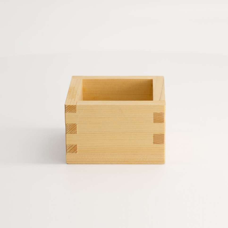 Masu, Sake-Becher aus Holz, 8 x 8 cm