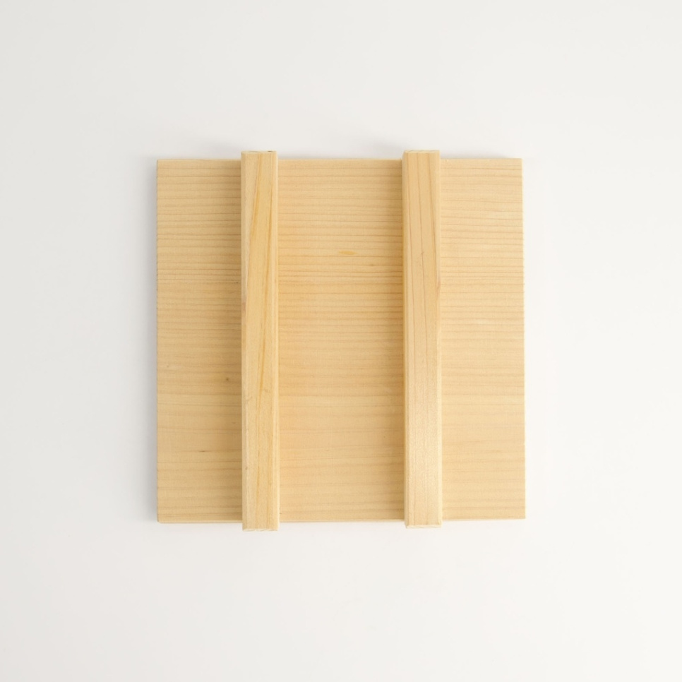 Deckel für japanische Omelettpfanne, 18 x 18 cm