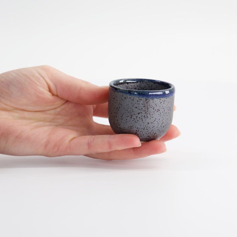 Choko, Tasse für Sake - Blau