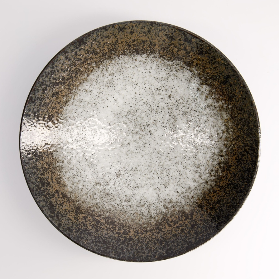 Ramen-Schale Minoyaki Eclipse Weiß, 28 cm